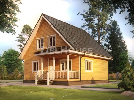 Фото Дом из бруса  ДБ033