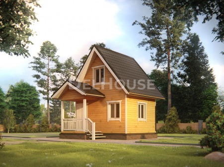 Фото Дом из бруса  ДБ036