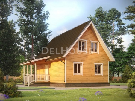 Фото Дом из бруса  ДБ038