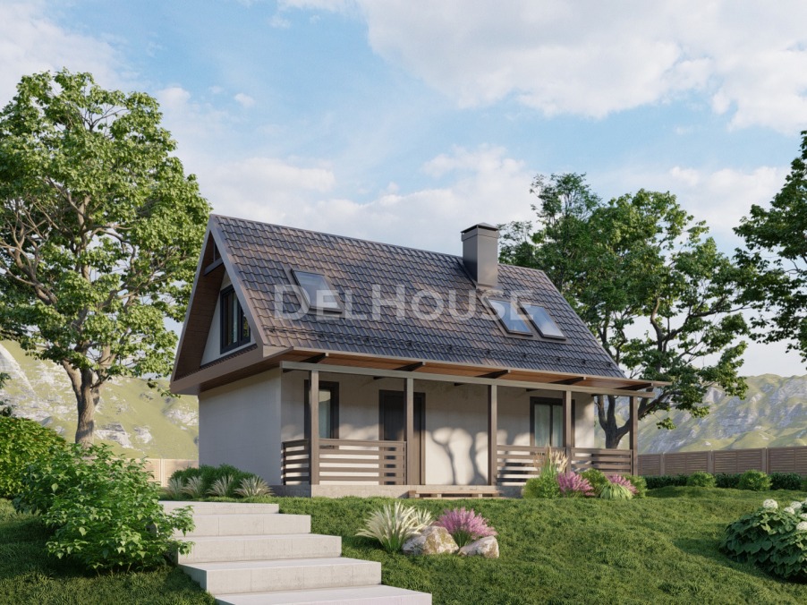 Дома из Поротерма (Porotherm) - проекты и строительство из керамических ...