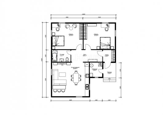 ДК239 - планировка 1 этажа