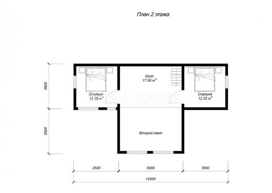ДК247 - планировка 2 этажа