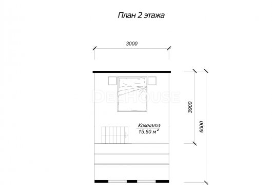 ДК259 - планировка 2 этажа